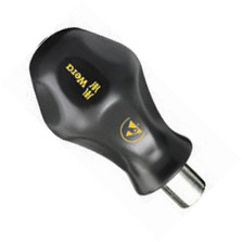 Wera 811/1 ESD Bitholding Stubby Screwdriver w/ Magnet