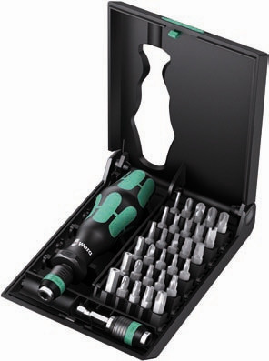 Wera KK 71 SECURITY 32 Pc Kraftform Kompakt Security Screwdriver Set