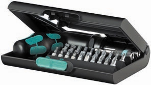 Wera KK 90 IMPERIAL 22 Pc Kraftform Kompakt Screwdriver Set (Sl/Hx/Ph/Tx/Sq)