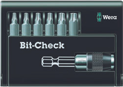 Wera 8067-6 BO TORX/Z 6 Pc Bit Set (Tx Bo)