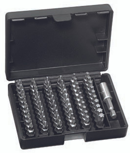 Wera 8251/55/67/899-60 Z BIT-SAFE CLASSIC 6 61 Pc Bit Set (Ph/Pz/Tx)
