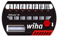 8pc Impact Insert Bit Set, Hex In & MM, Wiha 76893