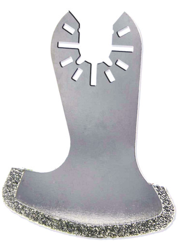 Oshlun MMA-7001 2-1/3-Inch Diamond Sickle Blade with Uni-Fit Arbor for Fein Multimaster, Dremel, and Bosch (1-Pack) - Oshlun MMC-7001