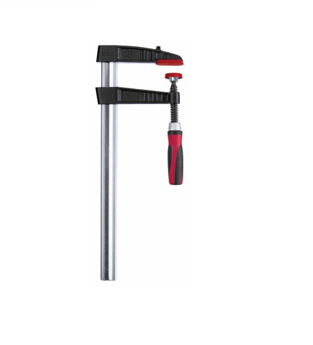 Malleable Cast Bar Clamp, Heavy Duty with 2K Handle, 24" Clamping Capacity, Bessey TGK4.524-2K