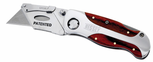 Folding Utility Knives with quick blade exchange mechanism, Bessey D-BKWH