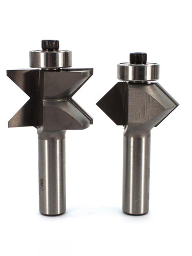 Edge Banding Set for 3/4" thick material, 1/2" shank, Whiteside 3400