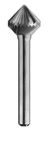 ATA Tools 15865, Combi Bur 5/8" dia, 35/8" cut length, 1/4" shank, SK-6CO C