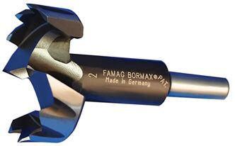 Forstner Bit, 2" Diameter, 13mm Shank, 6" Overall Length