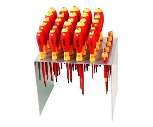 Insulated SoftFinish® & PicoFinish Screwdrivers Workstation, 30 Piece , Wiha 301-32199