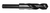Drill-Point Drill, Silver and Deming - 118deg Point, 1/2" Shank, High Speed Steel - Southeast Tool SESD891