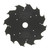 Plunge-Cut Saw Blade, 6-1/4" Dia, 12T, 0.087" Kerf, 20mm Arbor, Tenryu PSW-16012CBD2