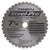 Steel-Pro Saw Blade, 7-1/4" Dia, 38T, 0.079" Kerf, 20mm Arbor, Tenryu PRF-18538BW2