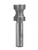 Carbide Tipped Oval Edge (Half Bull Nose) Router Bit by Whiteside Machine - Whiteside 1474