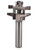 Whiteside 6004B - Full Size, Stile & Rail, (Straight Pattern) Router Bits - Half Inch Shank, (Replacement Straight Rail Cutter), Carbide Tipped