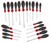 Wiha 30299 - SoftFinish Slotted, Phillips, Torx, Square & Pozidriv 20 Pc Pro Tool Set