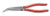 Wiha 32625 - Bent Long Nose Pliers w/ Cutter 8"