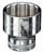Wiha 60328 - 1/2 Drive 12 Point Metric Socket 15.0mm