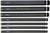 Bondhus 31645 - Set of 7 Ball End Hex Bits x 6" (1/8-3/8)
