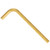 Bondhus GoldGuard Plated Hex L-Wrench - Short