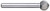 Triumph SD Solid Carbide Bur - Triumph Twist Drill 071438