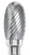 Carbide Bur Single Cut Long Shank Oval Shape SGS SE-5L6