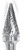 G2000 Carbide Bur Double Cut Cone Shape SGS SM-51G