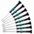 Wera 2054/8 Kraftform Micro Hex Screwdriver Set