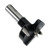 RH Hinge Bit, 18mm Dia, 10mm Shank, 70mm OAL, Carbide Tipped, Carbide Processors H180HBR