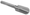 Carving, Roundnose Bits - High Speed Steel - Southeast Tool SERC750LH