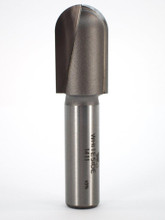 Round Nose Bit, 3/4 Dia, 1-1/4 Cut Length, 1/2 Shank, Whiteside 1411