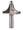 Whiteside Beading Router Bit (Ball Bearing Guide), Carbide Tipped - Whiteside 2110