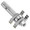 Carbide Tipped Tongue and Groove Router Bit Assembly by Whiteside Machine