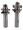 Whiteside 5740 - Miniature, Stile & Rail (Round Pattern) Router Bits - Half Inch Shank, Carbide Tipped