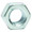 Hex Nuts, 1/2-20 Thread, 10pk, Whiteside 5020N - Whiteside 5020N