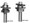 Whiteside 6000x - Plywood Panel, Stile & Rail Router Bits - Half Inch Shank, Conversion Kit For Undersized Quarter Inch Plywood, Carbide Tipped