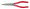Wiha 32621 - Long Nose Pliers w/ Cutters 8"