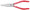 Wiha 32630 - Long Flat Nose Pliers 6.3"