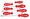 Felo 16054 - 7 pc Slotted & Phillips Screwdriver Set - PPC Handle