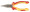 Wiha 32926 - 6.3" Insulated Long Nose Pliers With Industrial Brushed Finish