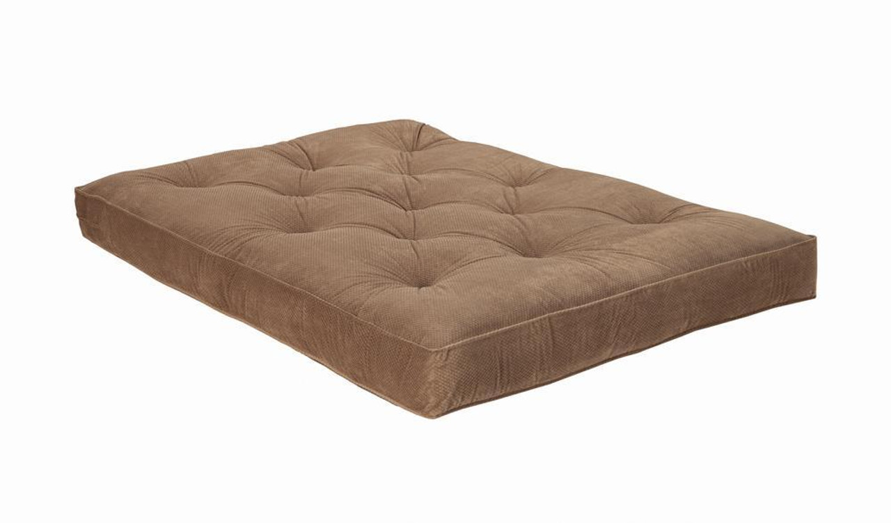 The Button Tufted Luxury Futon Pad Brown is on sale at Furniture Sellers,  proudly serving Ottawa, IL and surrounding areas.