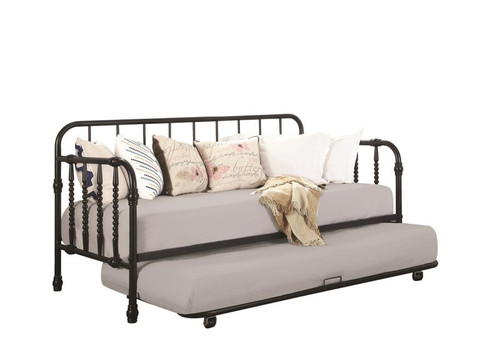 Traditional Black Metal Daybed