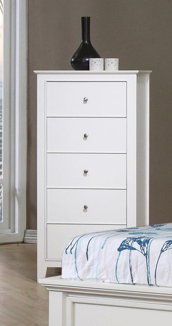 Selena Contemporary White Chest