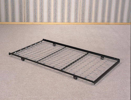 Traditional Black Trundle Bed Frame