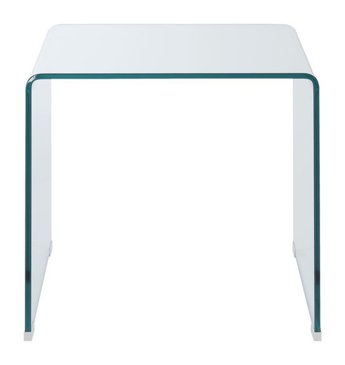 Contemporary Clear Side Table