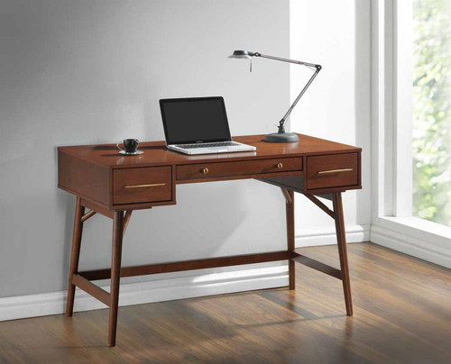 Transitional Walnut Writing Desk