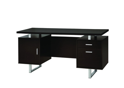 Glavan Contemporary Cappuccino Office Desk