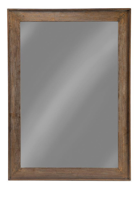 Distressed Brown Accent Mirror (902770)