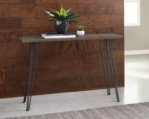 Modern Industrial Console Table