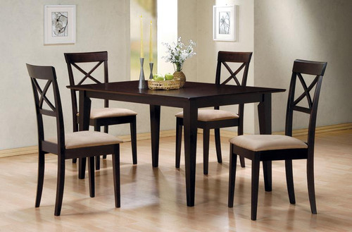 Gabriel Cappuccino Dining Table