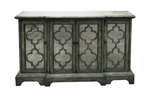 Rustic Grey Accent Cabinet (950822)
